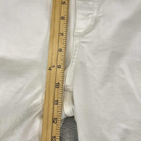 Lauren Conrad Jeans Women’s 12 High Rise Skinny Ankle White Denim Stretch Casual - Picture 7 of 7